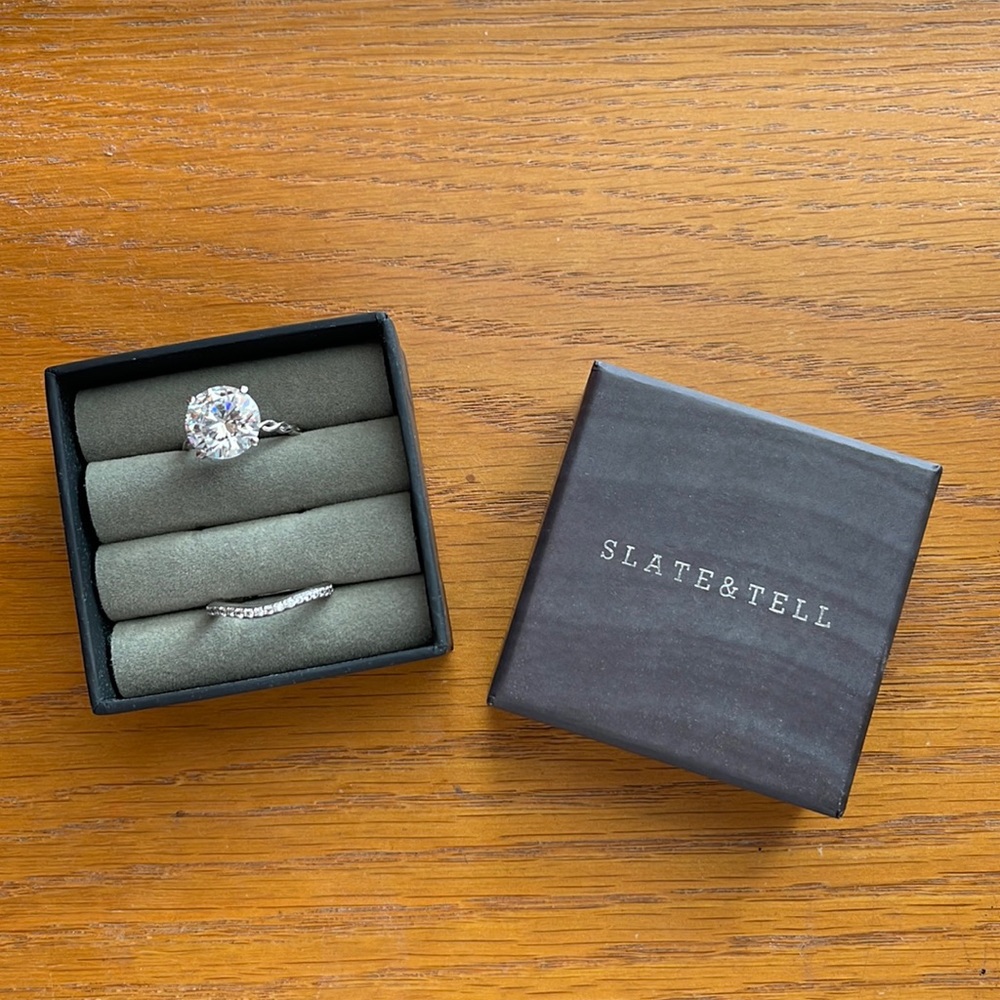 Slate & Tell wedding set